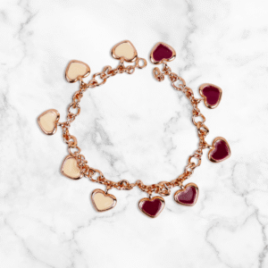 Bracciale romantico Bordeaux & Panna