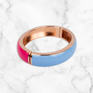 Bracciale alla schiava Pervinca & Pink